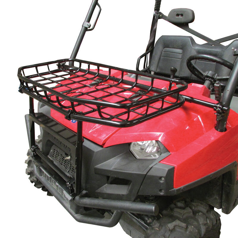 polaris Seizmik 15-23  Ranger Full/Mid-Size Ranger Hood Rack - Blac...