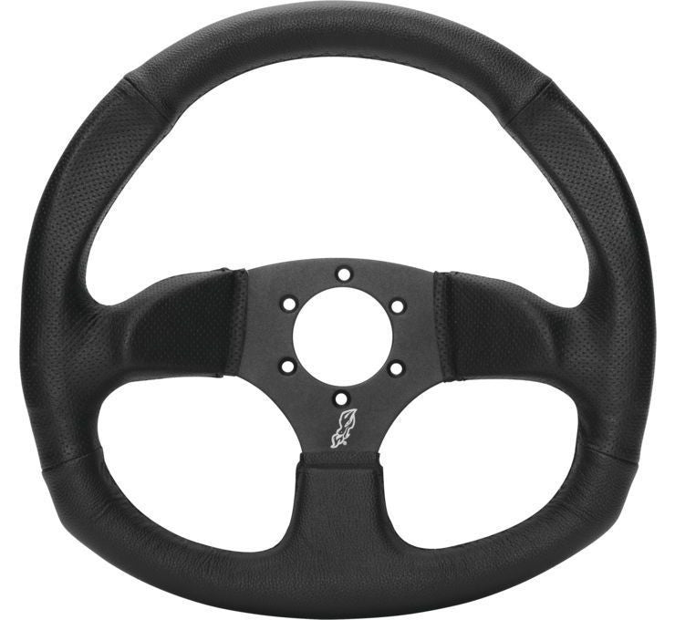 DragonFire Racing Steering Wheels - D-Shaped- Vinyl- Iron Series- 0...