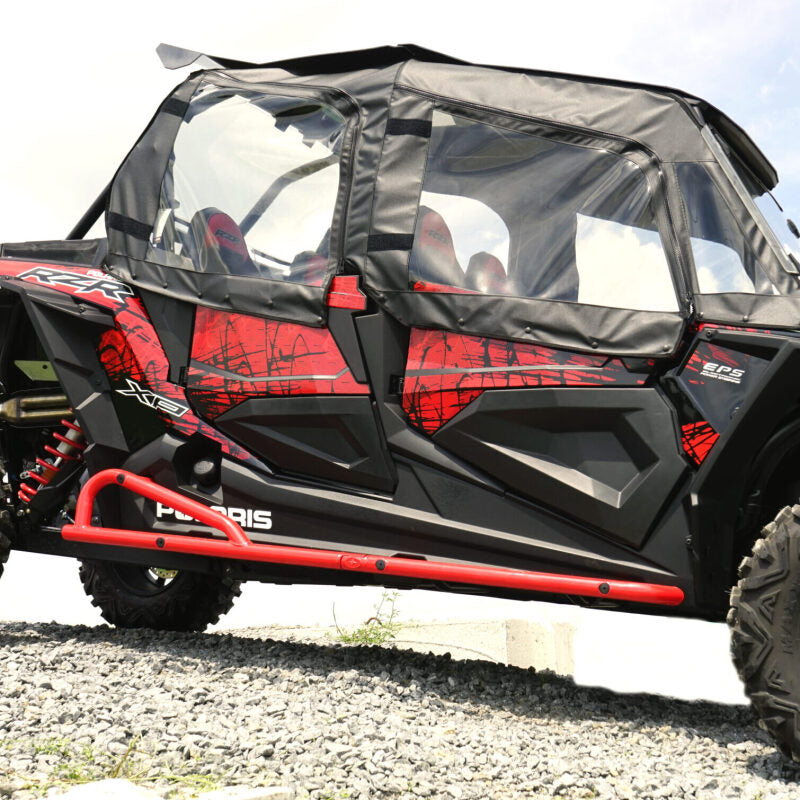 polaris Seizmik 14+ RZR XP 1000 4/ RZR Turbo XP 4 Full Cab Kit - R...