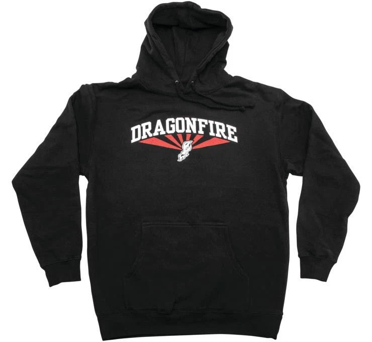 DragonFire Racing Dfr Az Hoodie Blk/Rd Md - UTV/SxS | SxS Parts Depot