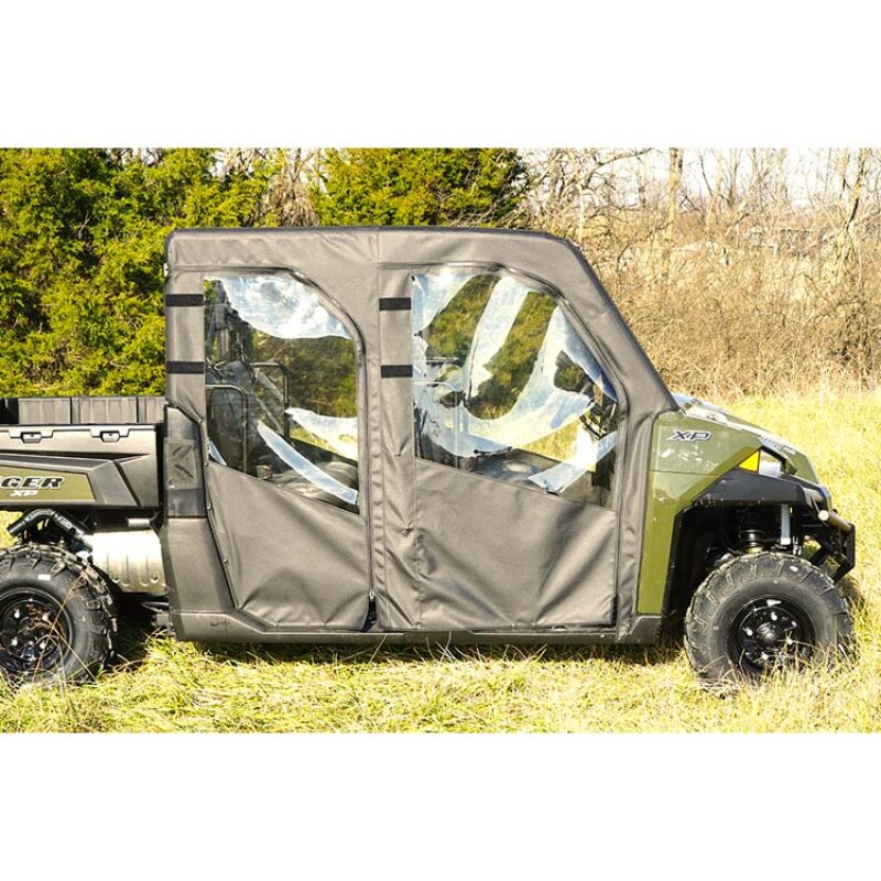 polaris Seizmik 14-19 1000 Ranger XP Crew Soft Doors w/ Zippers Ki...