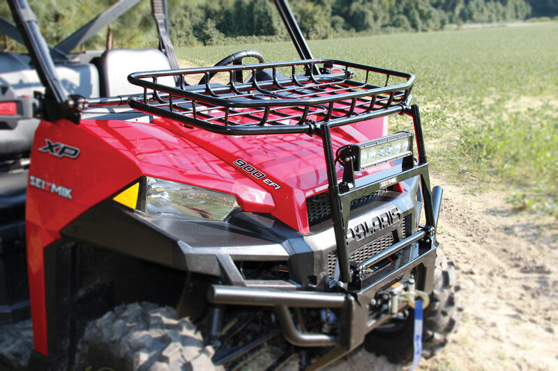 polaris Seizmik 13+  500-900 Ranger/XP/Crew Hood Rack - Black - RZR...
