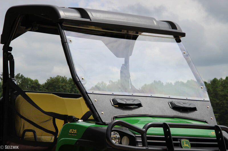 Seizmik 06-20 John Deere Gator HPX/XUV 625i-855D Windshield Versa-V...