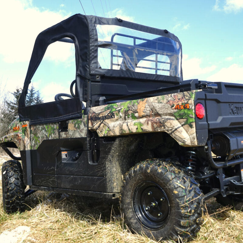 kawasaki Seizmik 15-22 Mule Pro FX Soft Doors w/ Zippers Kit - Mul...